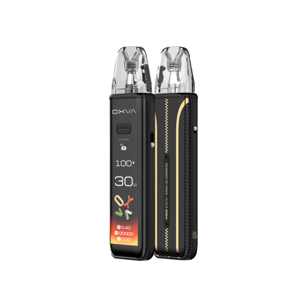Oxva Xlim 3 Ultra Kit Ultra Carbon | The Ace of Vapez Distro