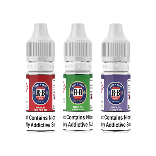 Rebel X Bogan - Nic Salts - 10ml