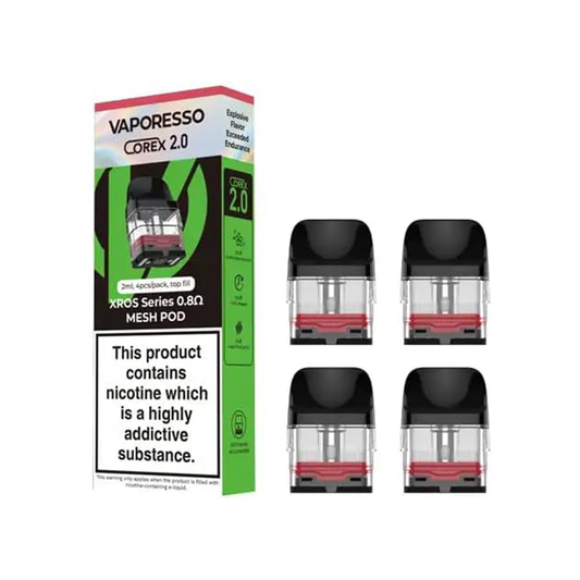 VAPORESSO XROS SERIES PODS COREX 2.0 TECH VERSION 4PCS/PACK