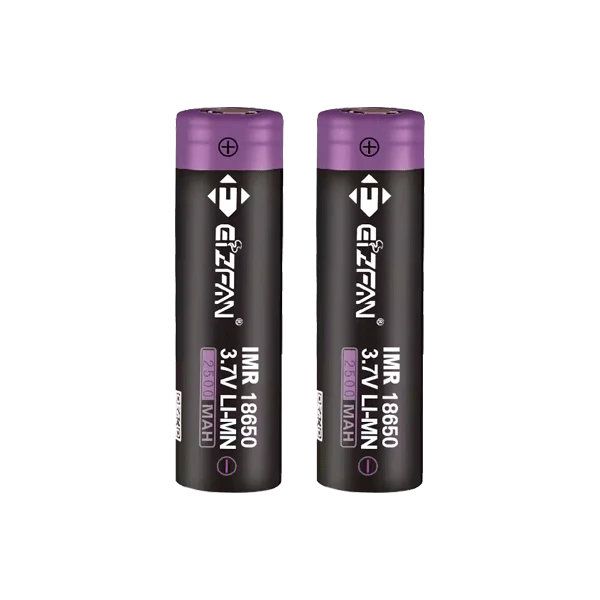 Eizfan 18650 2500mAh 25A Battery