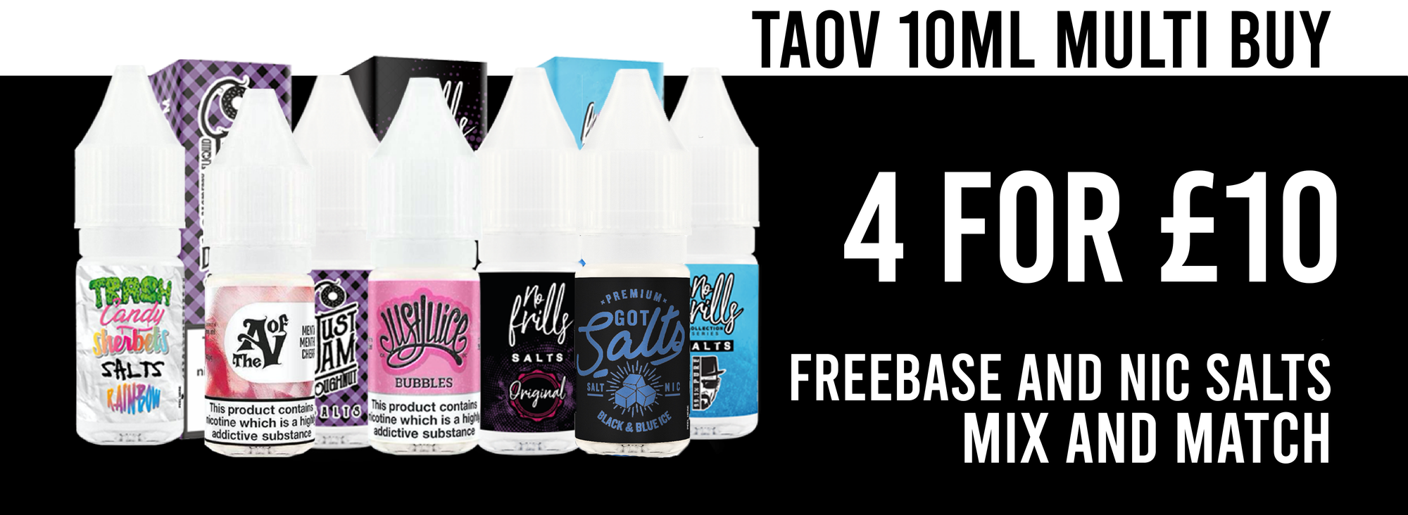 All 10ml E-Liquid