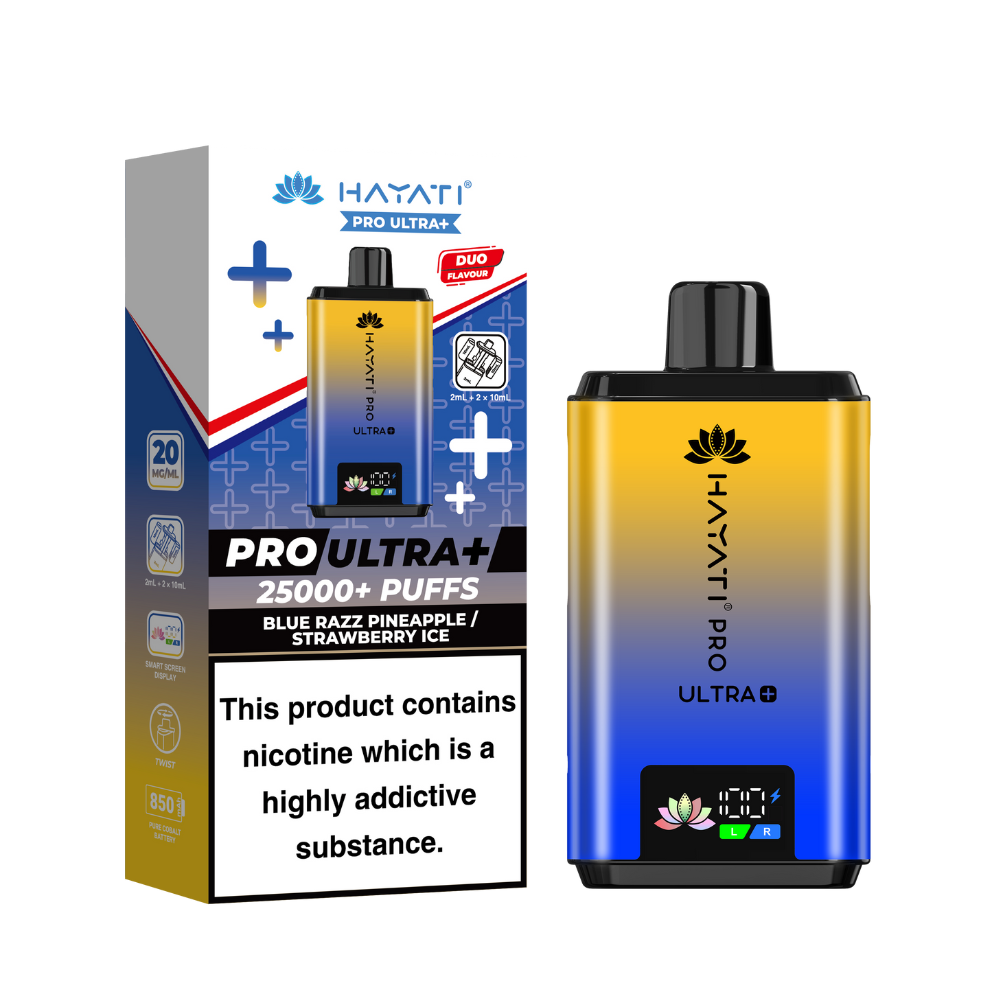 Hayati Pro Ultra Plus 25K Prefilled Vape Kit