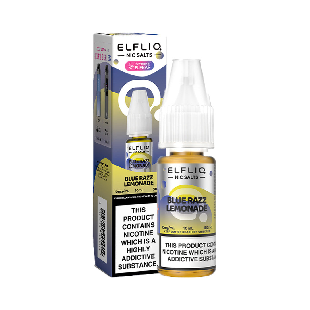 Elf Bar Elfliq Blue Razz Lemonade Nic Salts 10ml | The Ace of Vapez Distro
