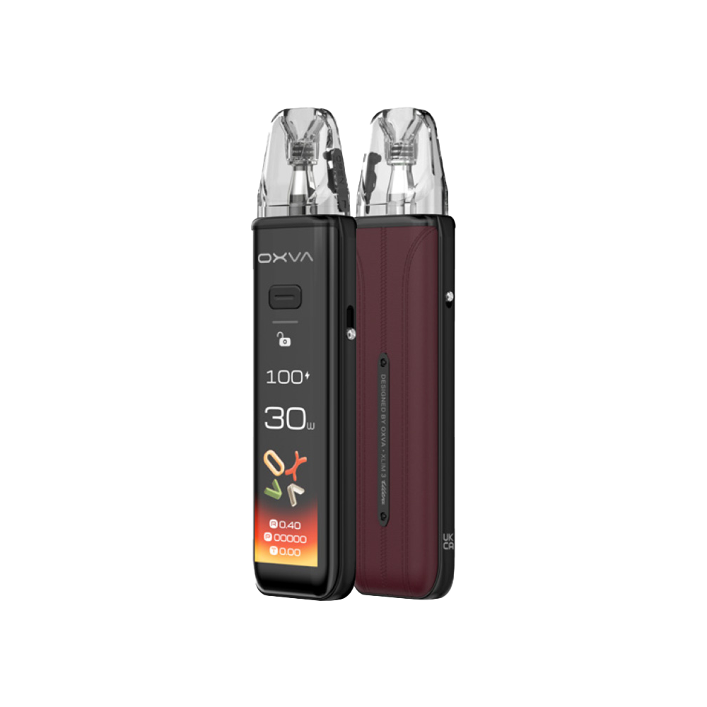 Oxva Xlim 3 Ultra Kit Bordeaux Red | The Ace of Vapez Distro