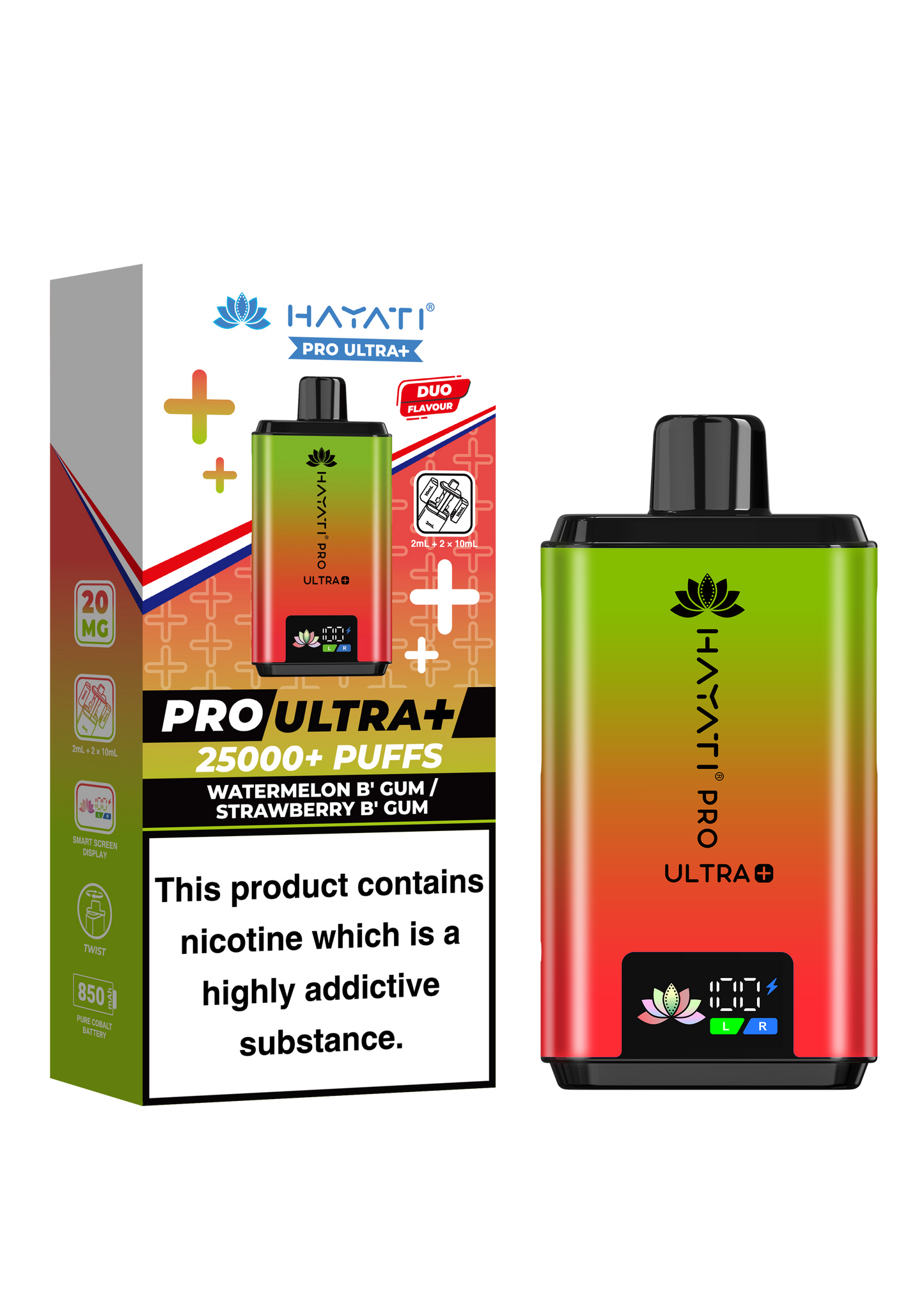 Hayati Pro Ultra Plus 25K Prefilled Vape Kit