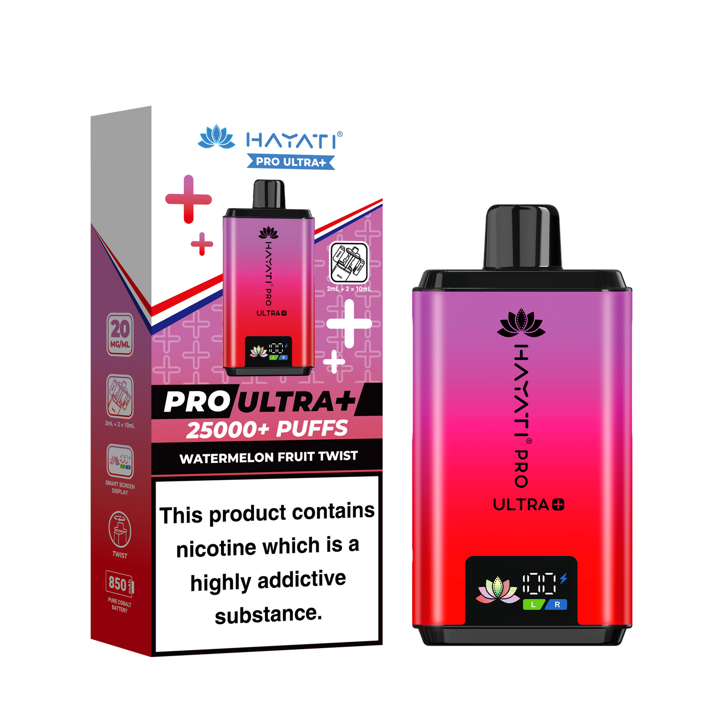 Hayati Pro Ultra Plus 25K Prefilled Vape Kit