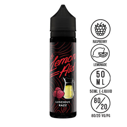 Lemon-Aid Luscious Razz 50ml Shortfill | The Ace of Vapez Distro