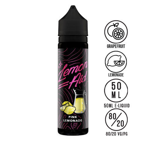 Lemon-Aid Pink Lemonade 50ml Shortfill | The Ace of Vapez Distro